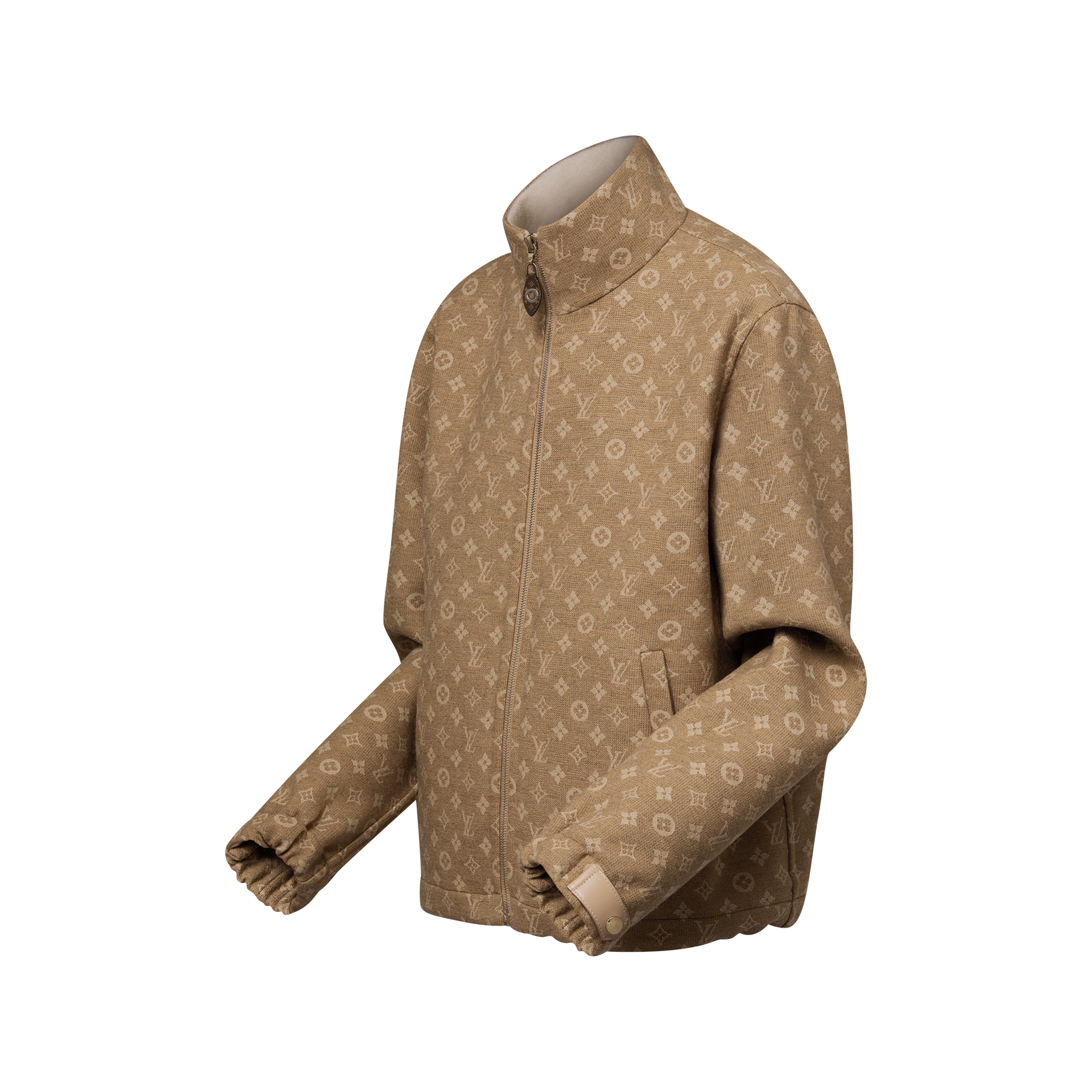 1270~Guipure Viscose-blend 4G-monogram Jacket